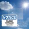 Signmission Self Service Stop Engines No Gas In Glass, 14 in W x Rectangle, Vinyl Decal OS-2PACK-NS-D-1014-L-18275 - alternate 2